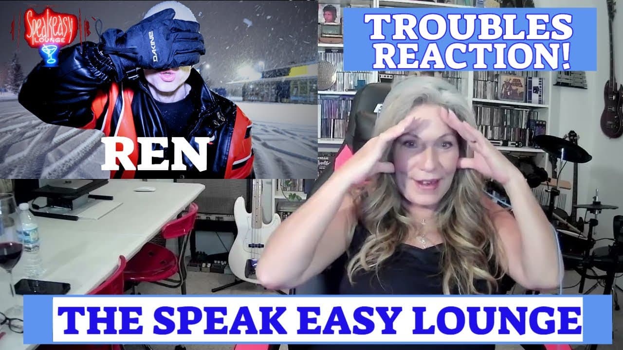 New REN Reaction - "TROUBLES" NIGHTOWL REACTION #ren #tsel