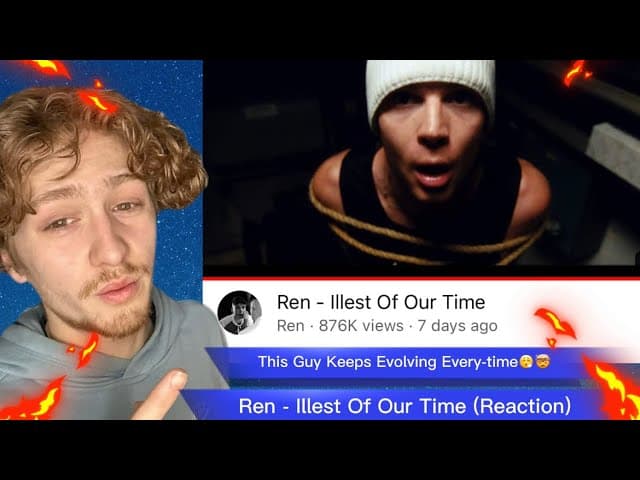 Ren - Illest Of Our Time (Reaction) - This Artist Never Fails To Impress‼️