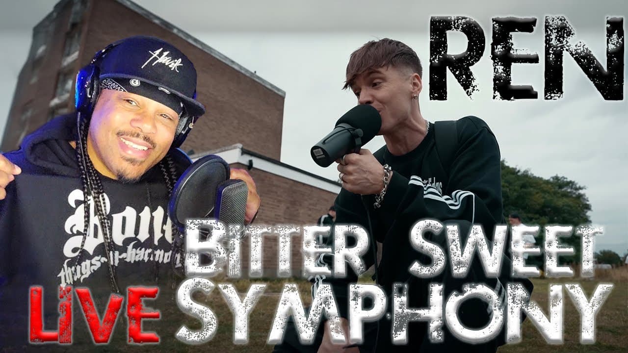I LOVE STRINGS!!! | Bitter Sweet Symphony | REN | Rapper REACTION |  COMMENTARY