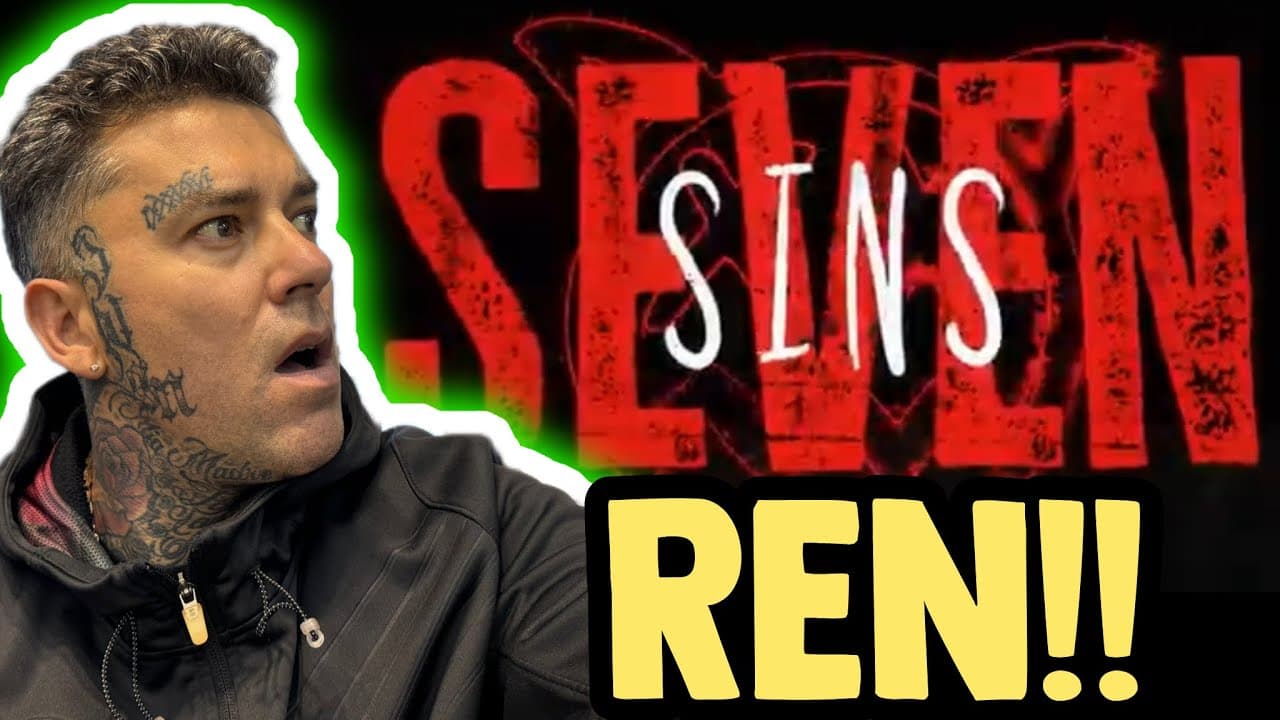 Rapper FIRST TIME REACTION to Ren - Seven Sins (Official Lyric Video)