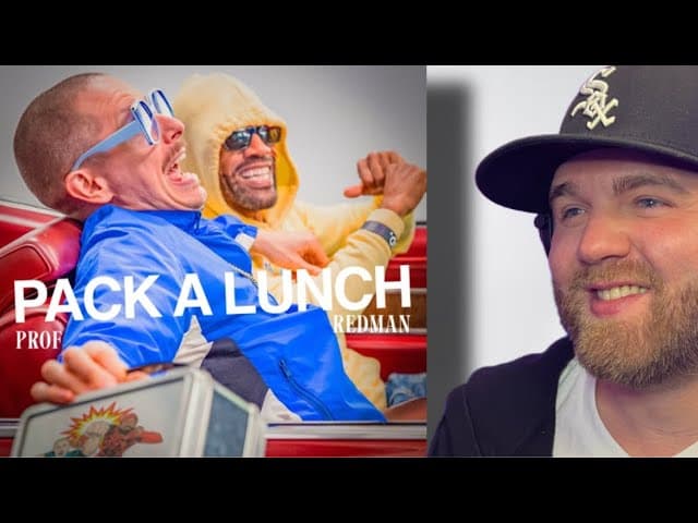 FIRST TIME HEARING | PROF - Pack A Lunch feat. Redman (Official Music Video) REACTION