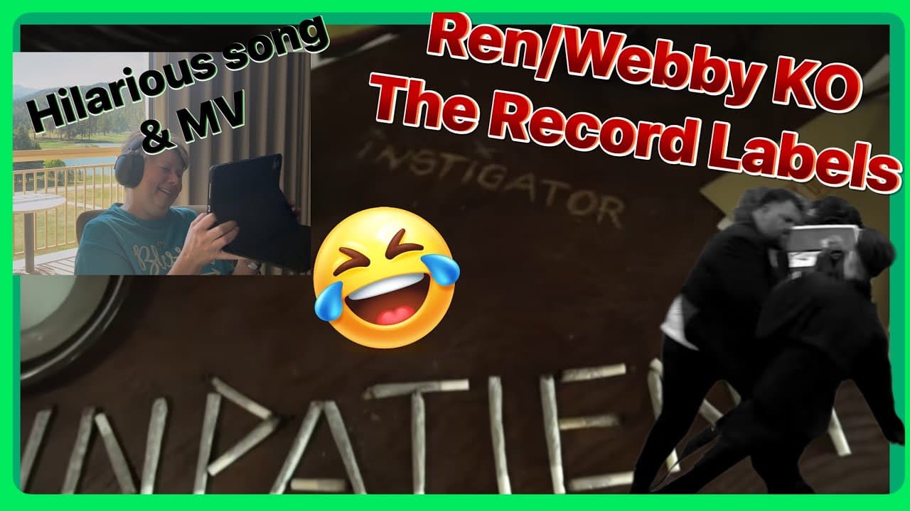 Inpatient Ren and Webby Instigator Reaction video could not stop laughing #ren #funny 