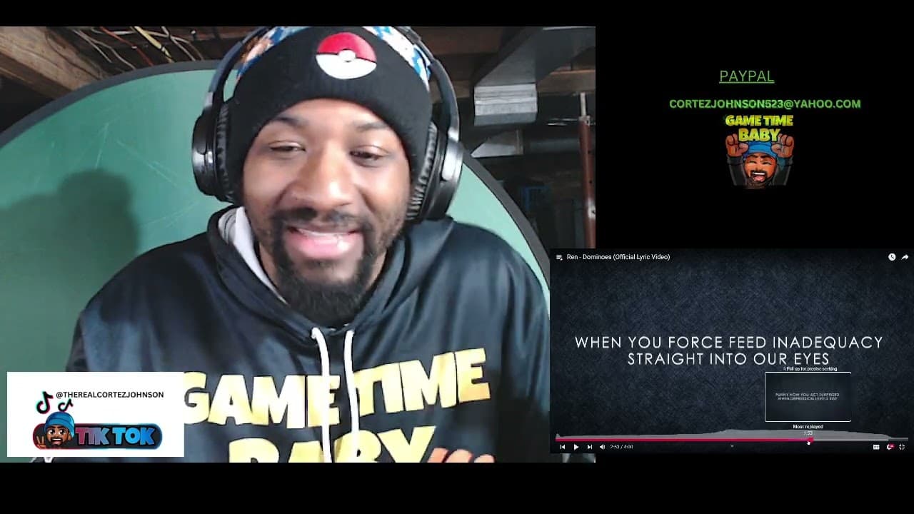 REN SAID LOVE YOU FOR YOU!!! DOMINOES REACTION