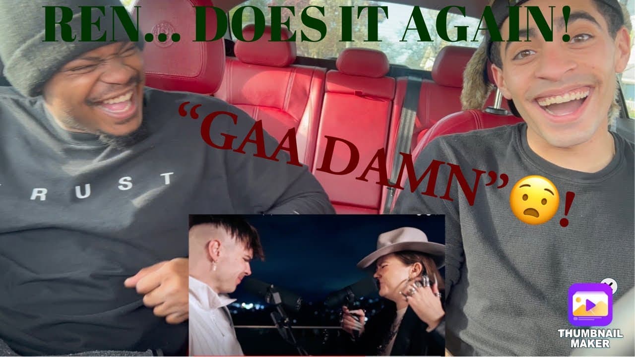 THESE 2 SONGS ARE..... LINGUINE!🥲 Ren x Chinchilla- HOW TO BE ME (live) / Ren- Crutch (REACTION)