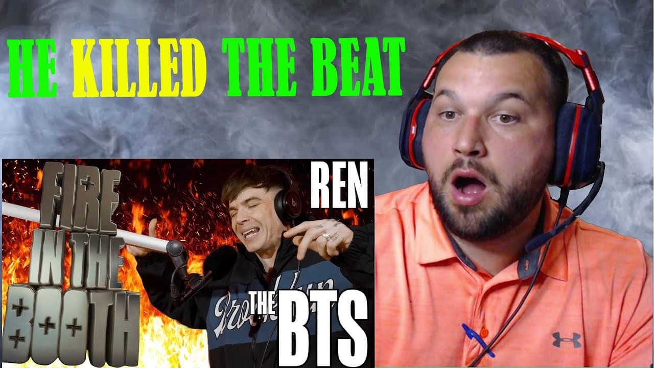 Ren – Fire in the Booth Reaction | This BLEW MY MIND!