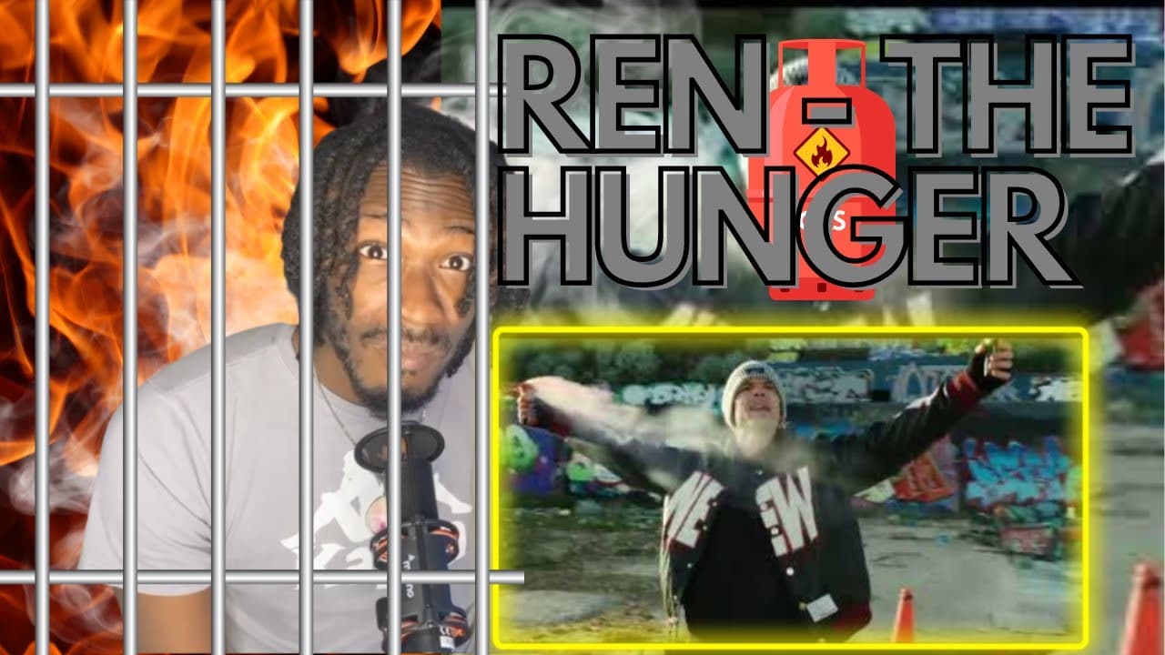 Ren - The Hunger (OFFICIAL MUSIC VIDEO) - "BARS!!" SIMPLY REACTIONS