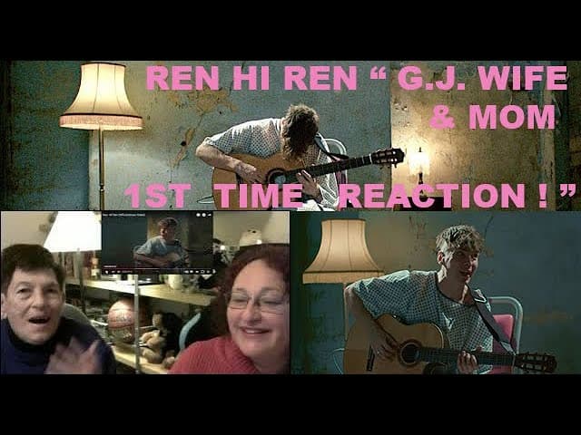 Ren Hi Ren MY MOM & MY WIFE 1ST TIME REACTION - Punk Rock Head musician Giacomo James family sharing