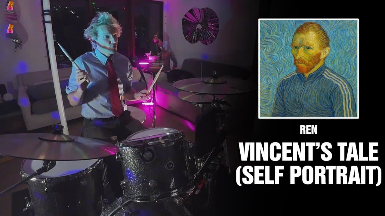 Ren - Vincent's Tale (Self Portrait) | Drum Cover [First Time Hearing]