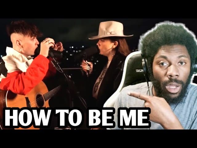 Ren X Chinchilla - How To Be Me (live) BTS REACTION VIDEO