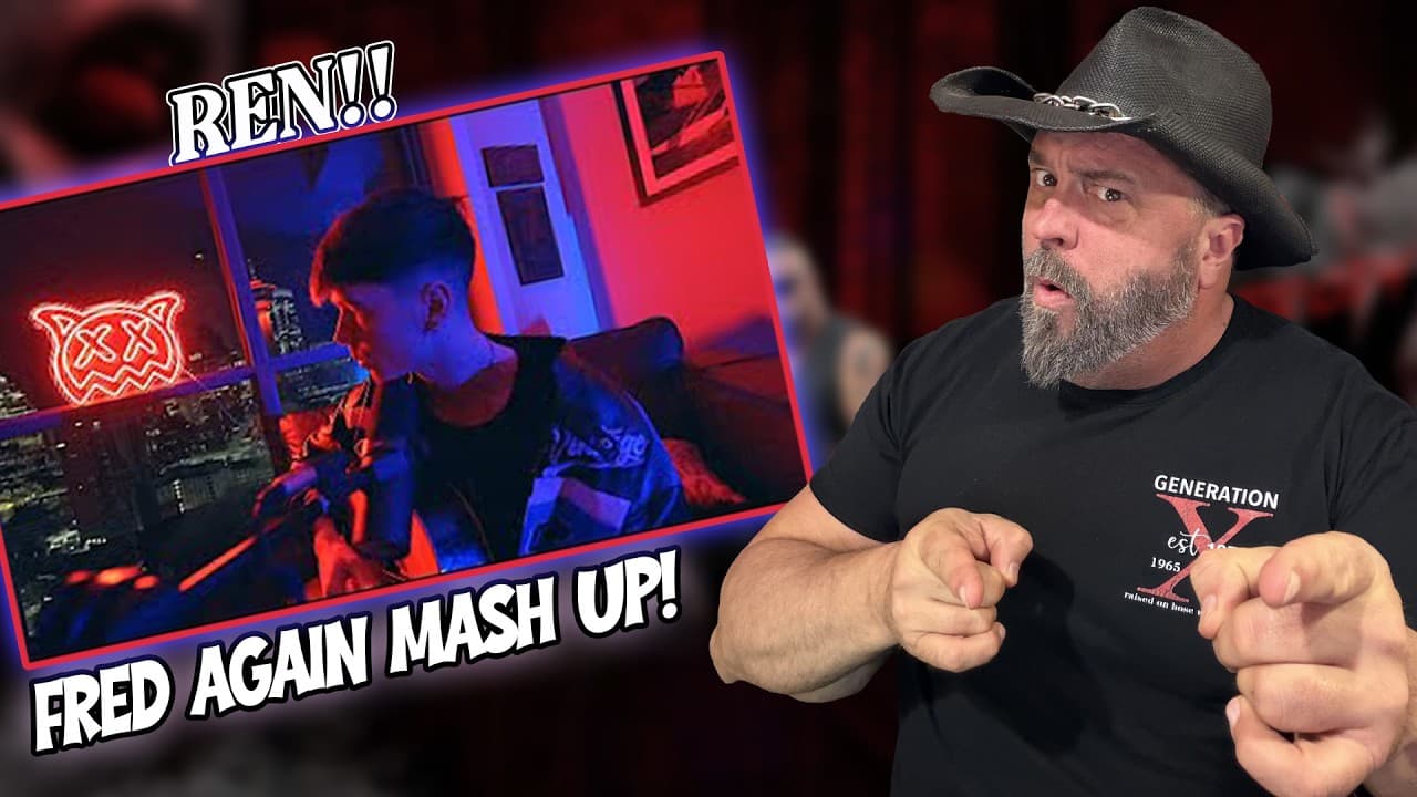 BD Reacts to Ren - Fred Again Mash Up!