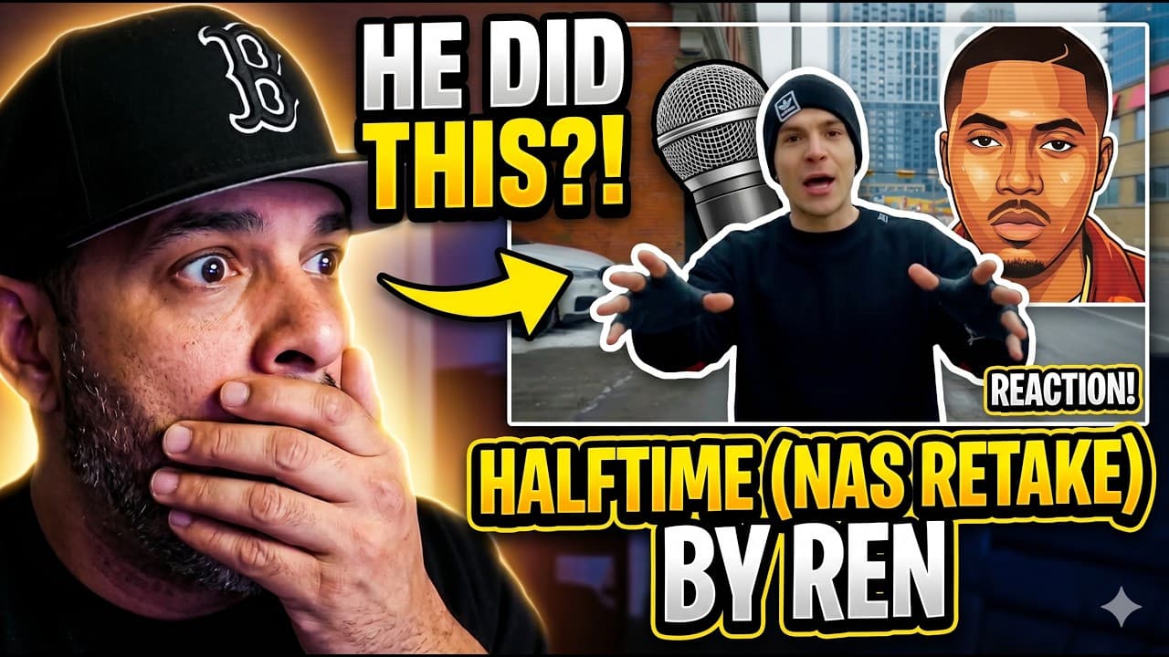 Ren - Halftime  Nas Retake  REACTION by Perry3xStudios
