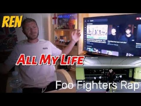 FIRST Time Reaction To Ren - All My Life (Foo Fighters Rap)