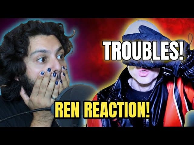 FIRST TIME CHECKING Ren - Troubles (acoustic) | REACTION!!!