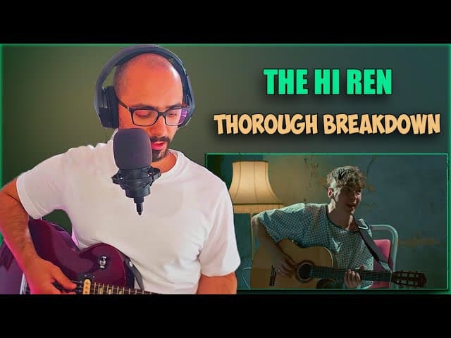 *REN - HI REN* Extended breakdown | Chords, theory, and intent behind the epic performance!