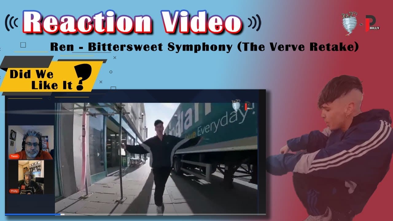 Ren - Bittersweet Symphony (The Verve Retake) [Reaction Video]. #ren #sickboi #fyp #hiren