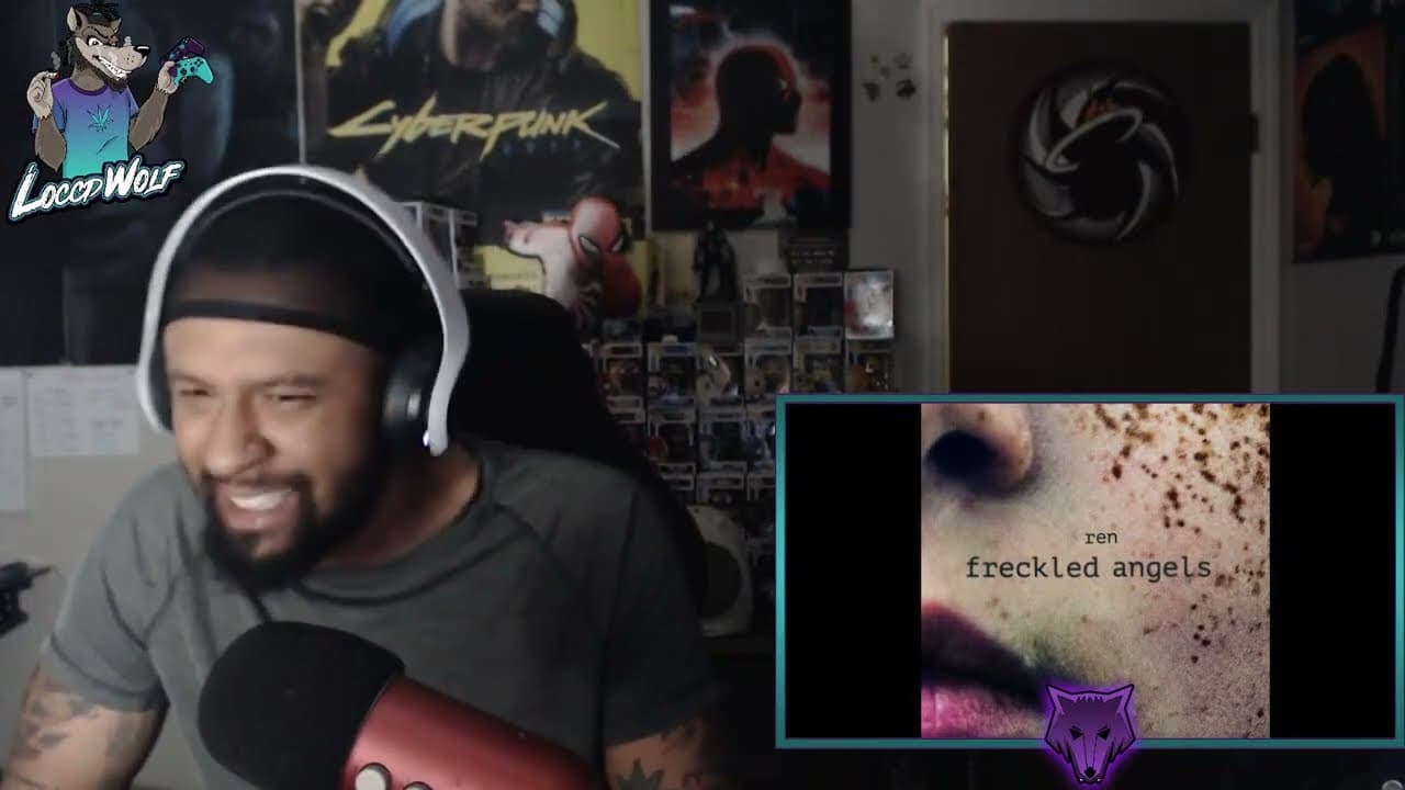 LoccdWolf's SHOCKING Music Reaction to REN "Street Lights" for the First Time!