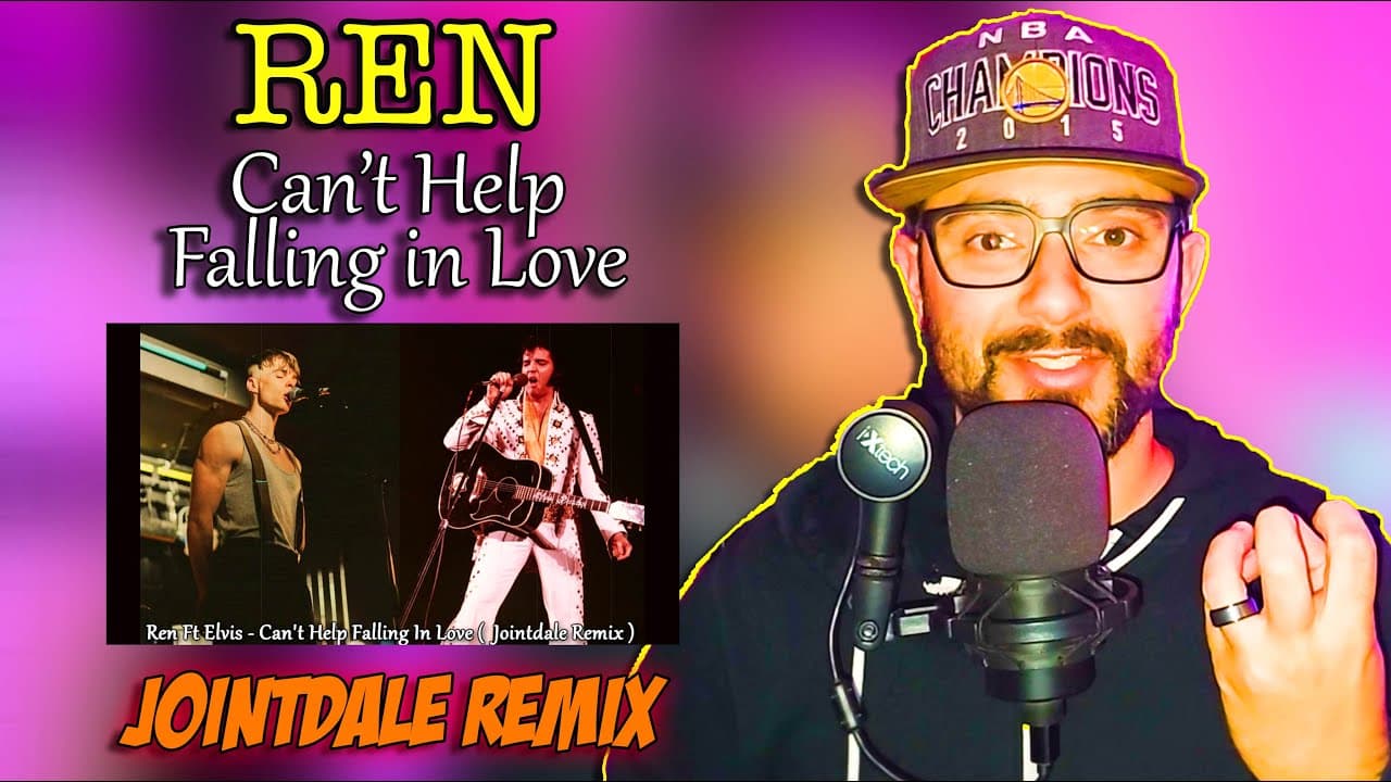 Guitarist reaction to Ren - Can't Help Falling In Love Ft. Elvis ( Jointdale Remix ) | Great mix!