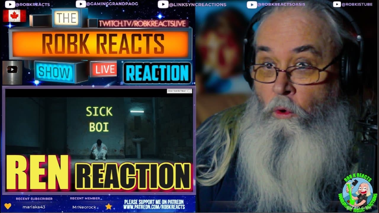 Ren - "Sick Boi" First Time Hearing Reaction - Edgy Hip Hop
