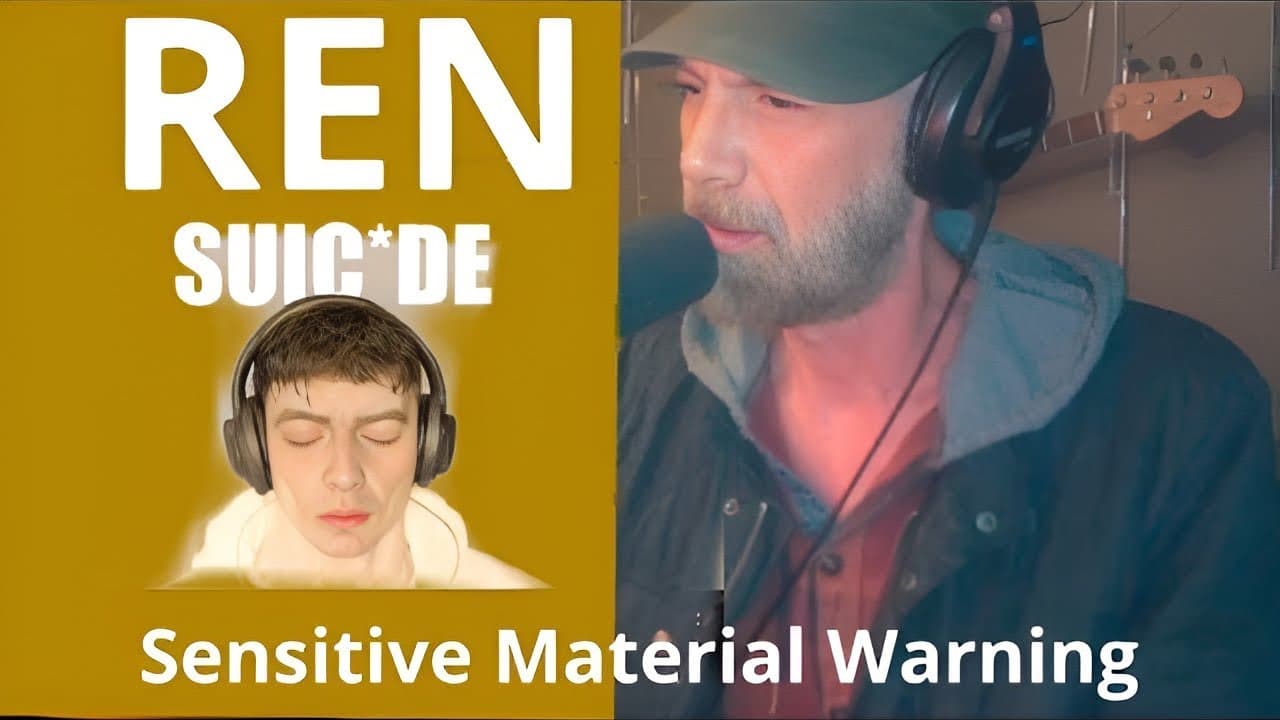 EMOTIONAL NEW SONG BY REN! SU1C1DE...(sensitive content warning) PRO GUITARIST REACTS