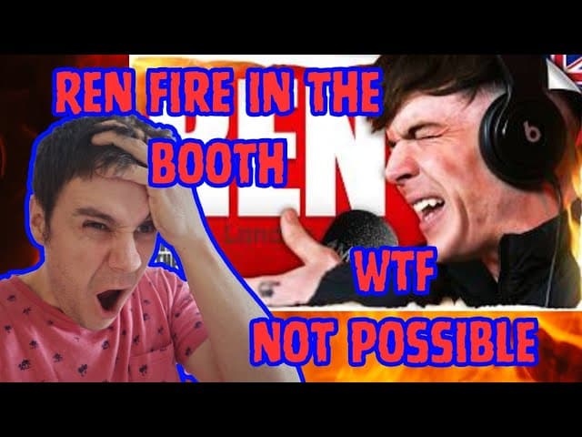 Ren FIRE in the booth 1st listen reaction/most ridiculous thing ive heard/must watch
