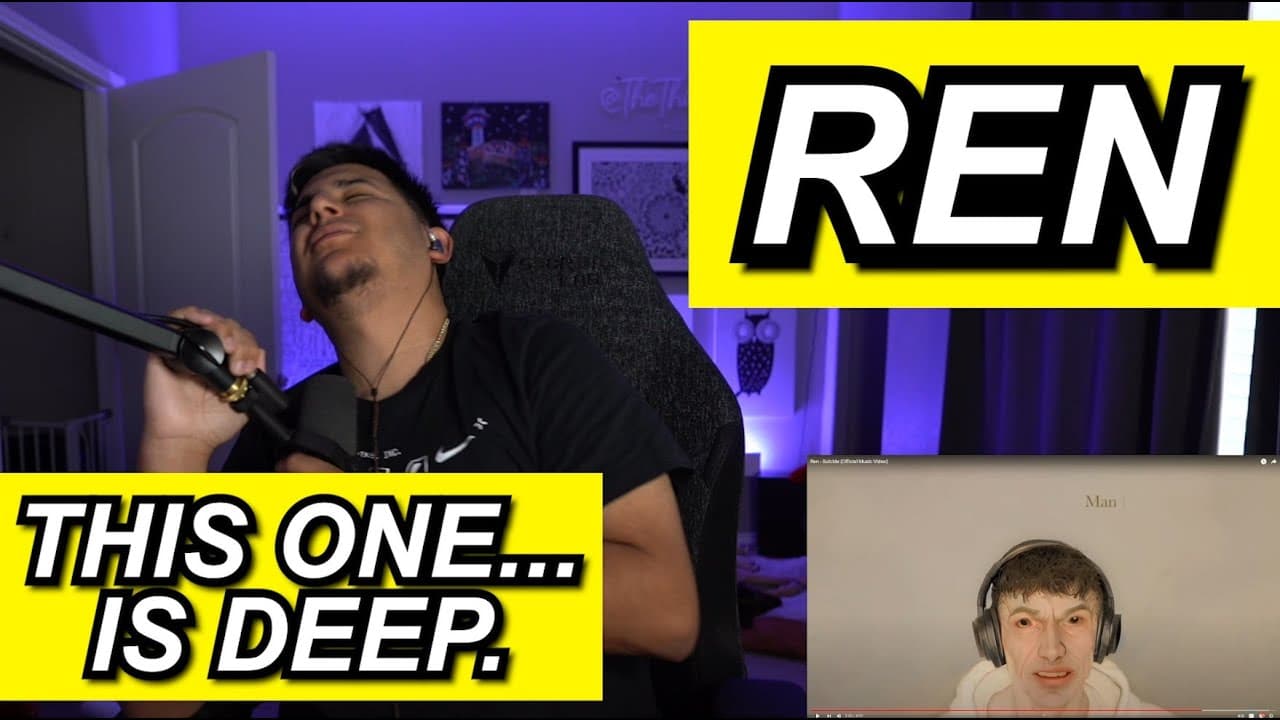 MAN... REN SU!CIDE FIRST REACTION