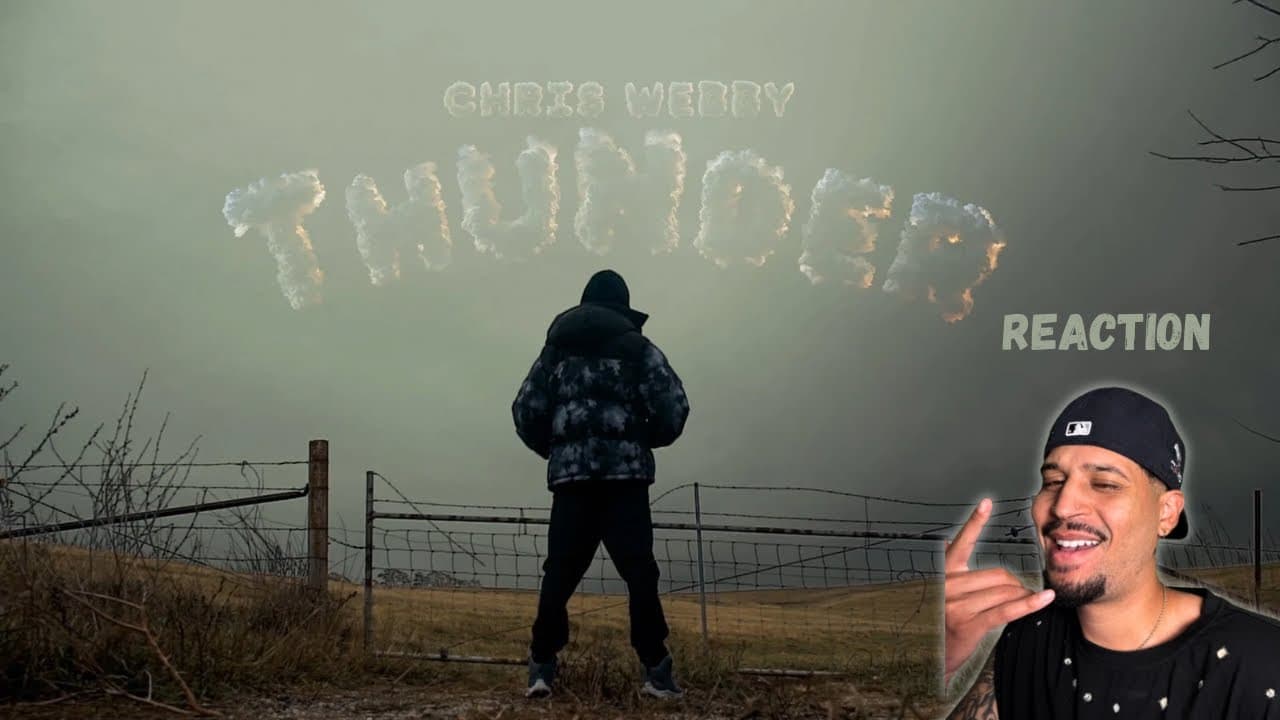 Chris Webby be speaking to the people! | Thunder (Reaction)