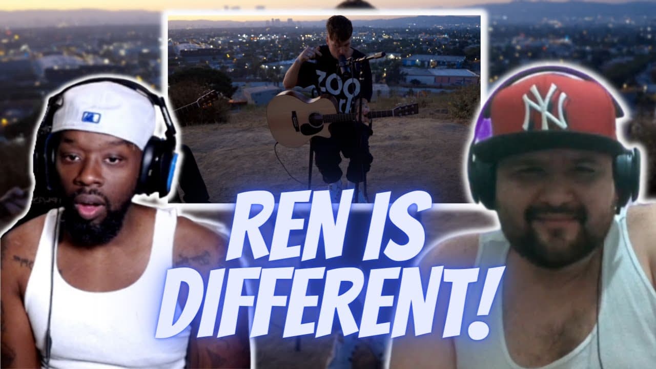 MY FRIENDS FIRST TIME HEARING! REN | Murderer (Live Acoustic Video)(REACTION)