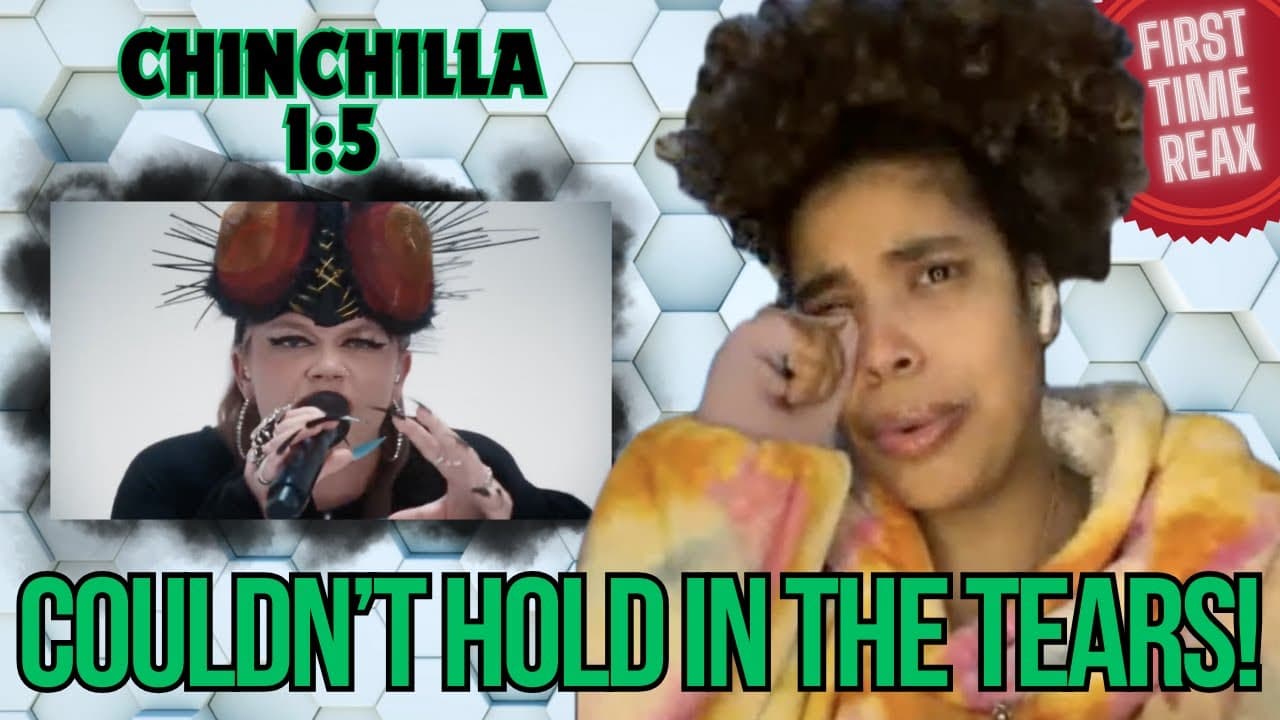 SINGER can't contain her EMOTIONS hearing Chinchilla's LIVE performance of 1:5
