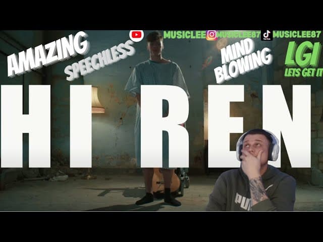 🔥THIS GAVE ME GOOSEBUMPS🔥 REN "HI REN" REACTION #ren #hiren #reaction