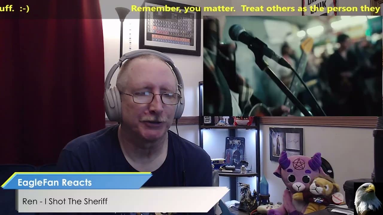 EagleFan Reacts to I Shot The Sheriff (Cover) by Ren - Awesome Performance
