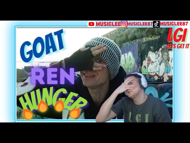 🔥G.O.A.T LEVEL🔥REN HUNGER REACTION #ren #reaction #hunger