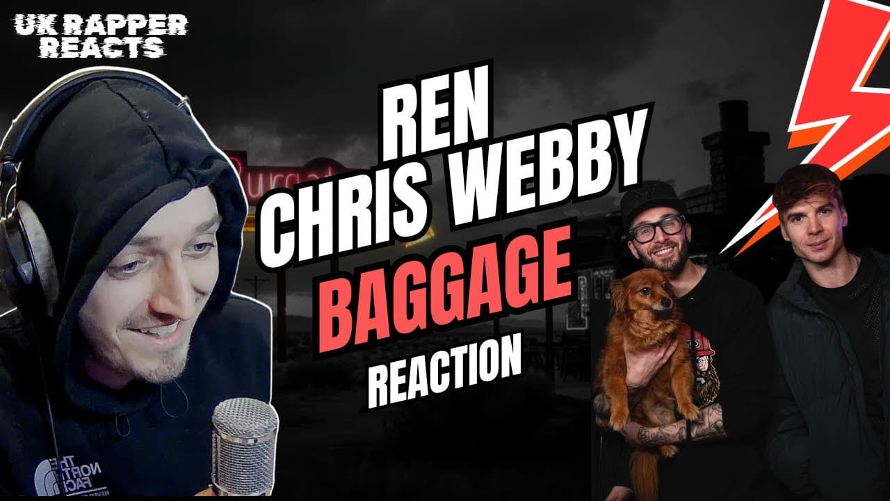 RAPPER REACTS to CHRIS WEBBY ft. REN - BAGGAGE | Music Reaction | Zee TV