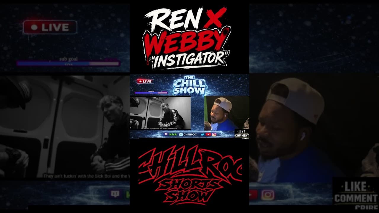 REN X Chris WEBBY"INSTIGATOR" (Chillroc Short show) Reaction