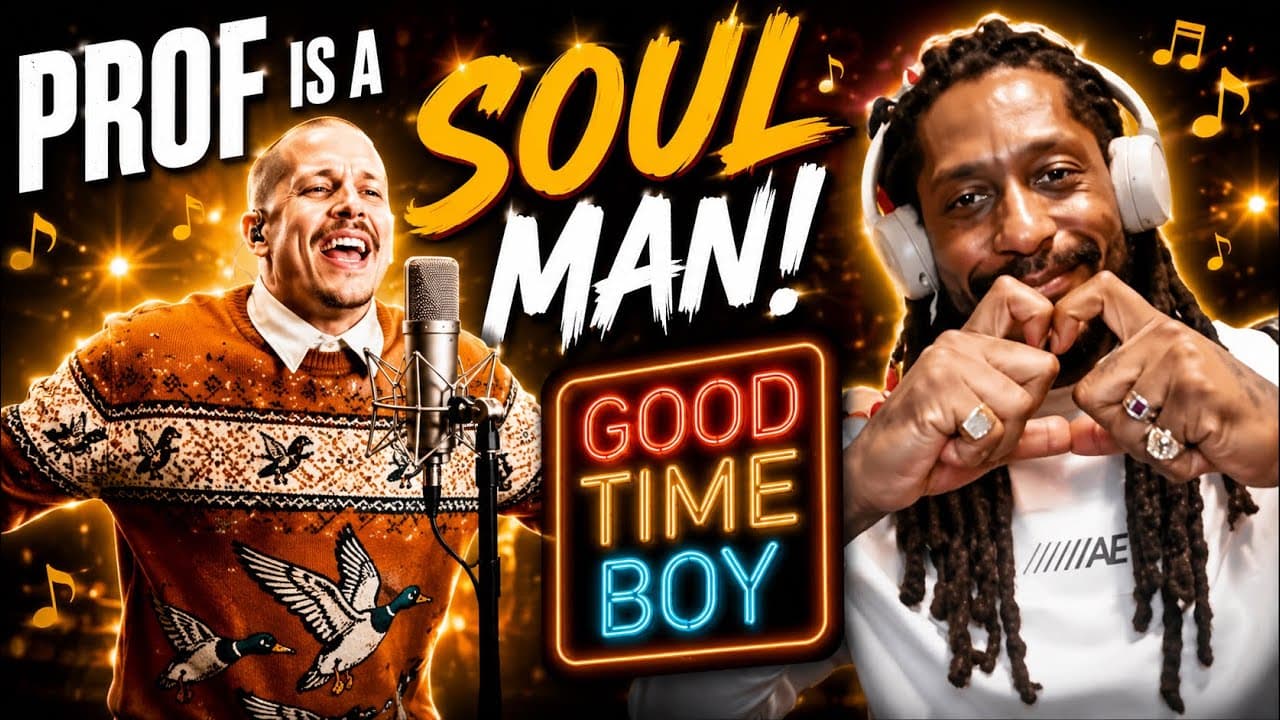Prof is an ENTIRE VIBE ON THE LOW! | PROF - Good Time Boy (Good Time Boy Live) | Reaction 