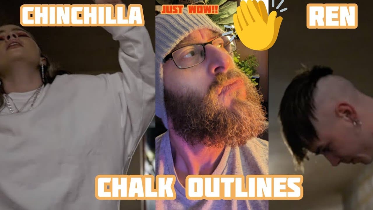 Ren x Chinchilla Chalk Outlines (Live) First Time Hearing (Reaction) Brilliant Work of Art! 🔥