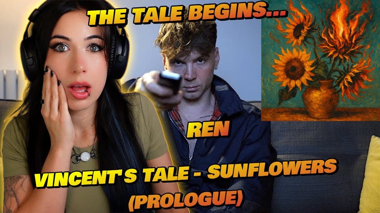 He's SO talented! Metalhead Reacts to Ren - Vincent's Tale - Sunflowers (Prologue)