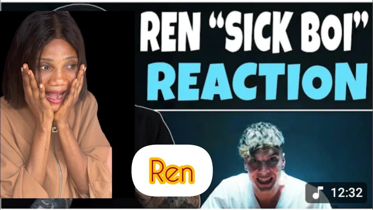 Ren - Sick Boi (Official Music Video) reaction 