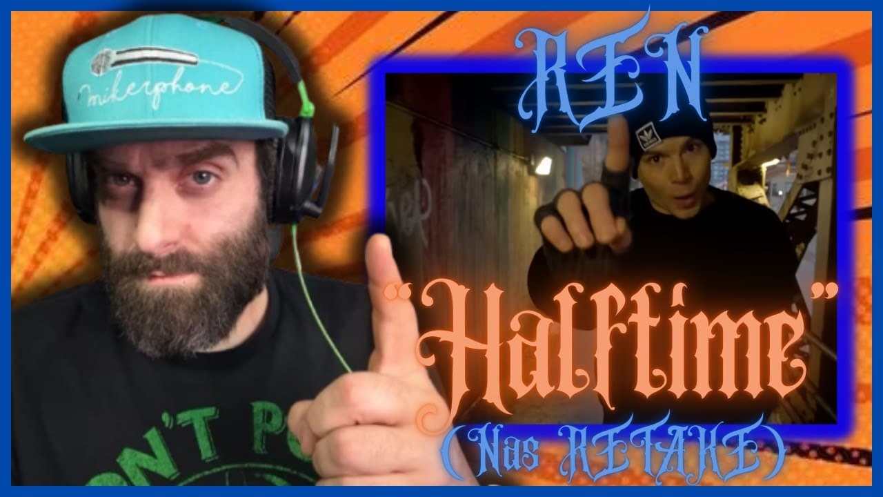He makes it look easy! "Halftime" (Nas RETAKE) REN REACTION! Day 8 of 30 Daze of DEC.