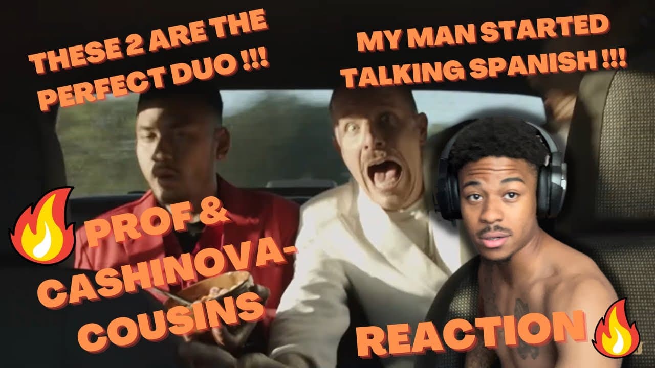 PROF STARTED SPEAKING SPANISH 🤣PROF & CASHINOVA-COUSINS (REACTION) 🔥