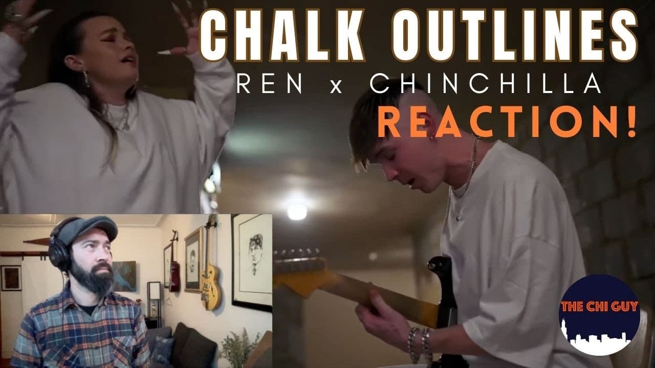 Chi Guy reacts to Ren - Chalk Outlines X Chinchilla #ren #reaction #chicago
