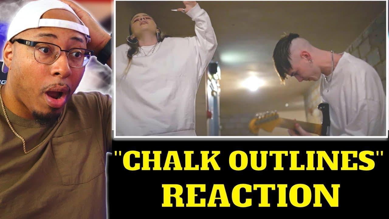 Ren X Chinchilla - Chalk Outlines (live) | (REACTION!!)