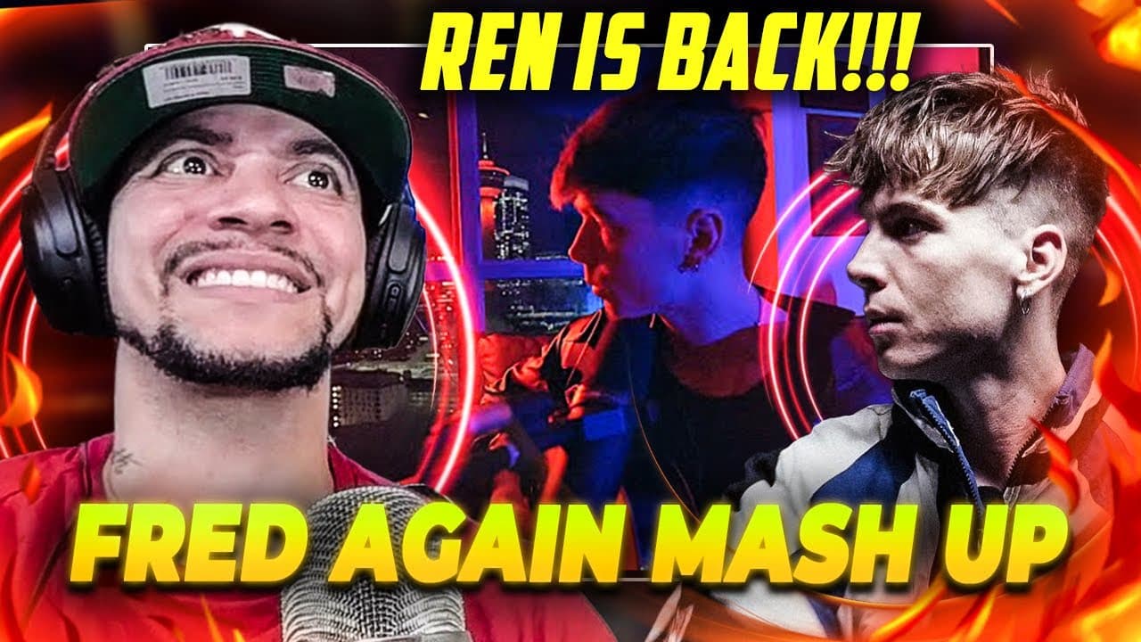 RENMAKESMUSIC.....PERIOD!!!!! Ren - Fred Again Mash Up (LIVE REACTION)