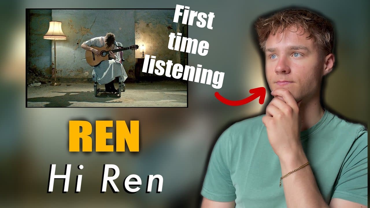 REN is a STORYTELLING MASTER | Drummer Reacts to Ren - Hi Ren