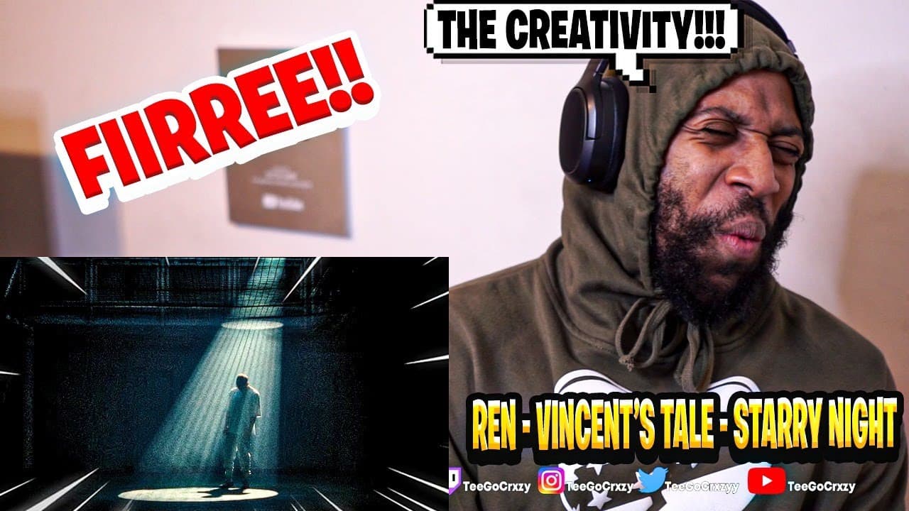 UK WHAT UP🇬🇧!!! ANOTHER MASTERCLASS!!! Ren - Vincent's Tale - Starry Night (REACTION)