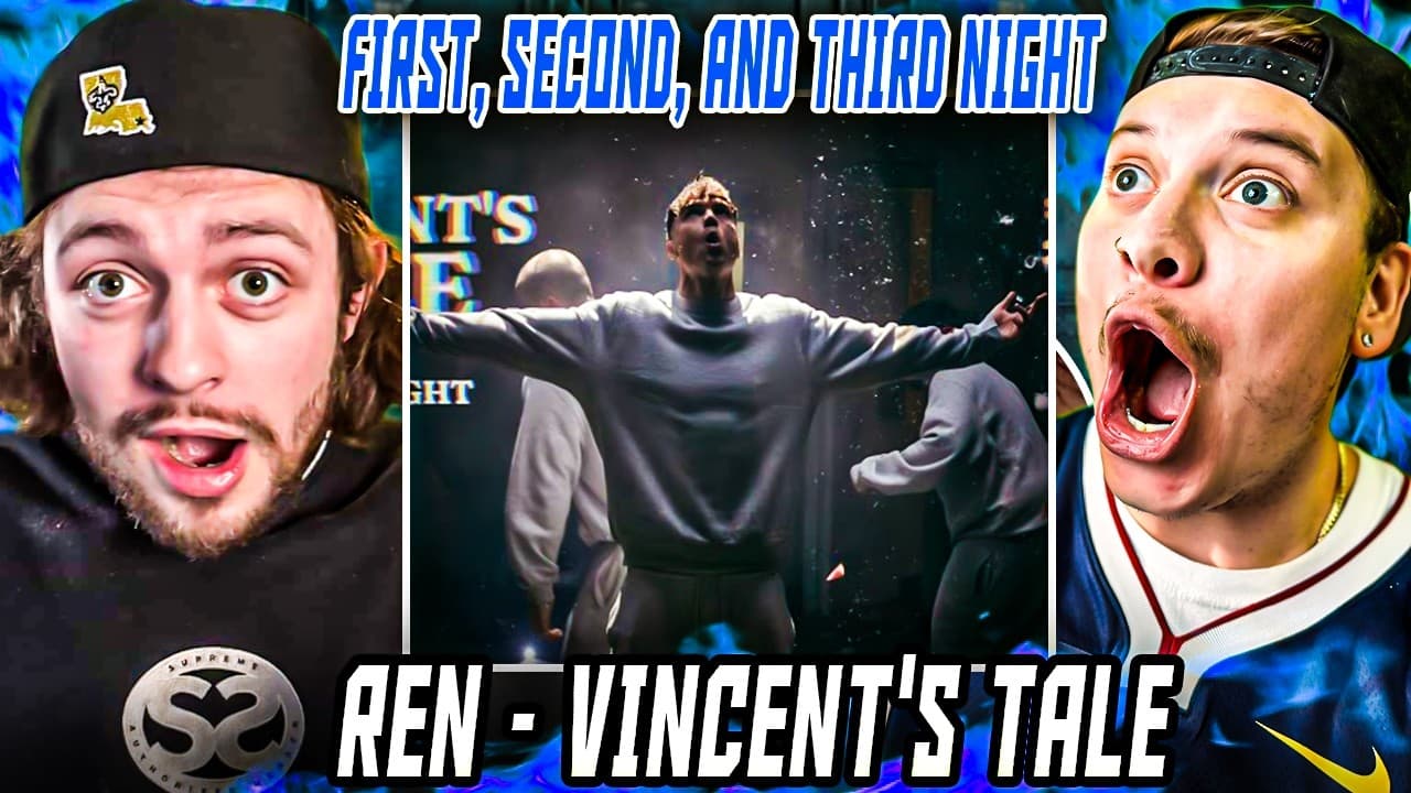 American DJs FIRST Reaction to Ren - Vincent's Tale - First, Second, and Third Night!!!!!