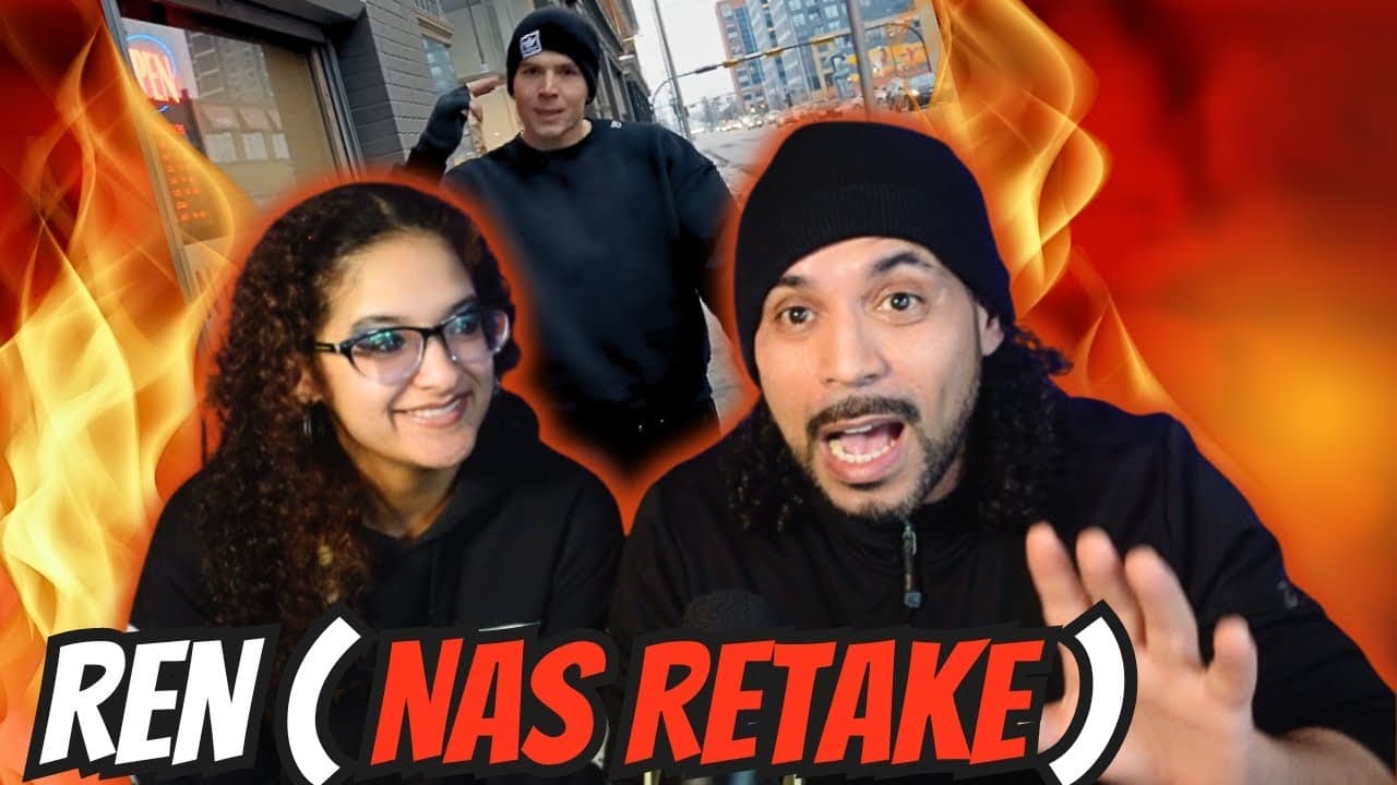INSANE BOOM BAP flow! Ren “half time”nas retake(REACTION)