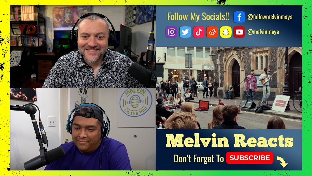 Adolfo Reacts To Ren & Sam Tompkins - Walking On The Moon / No Diggity | V688