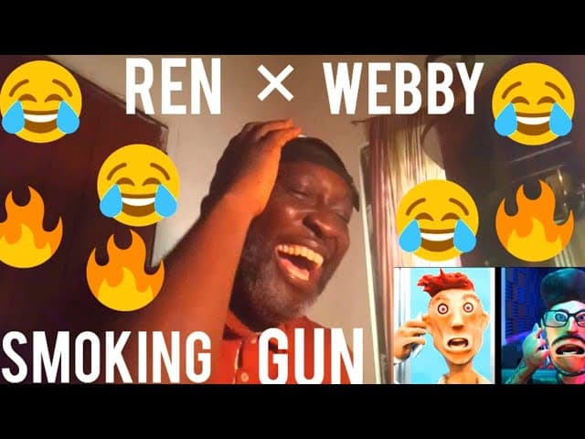 FUKIN HILARIOUS!!! | Inpatient (Ren x Chris Webby) - Smoking Gun [Reaction]