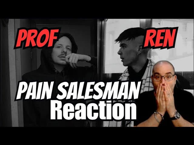 PROF - Pain Salesmen feat. ‪@RenMakesMusic‬ (Official Audio) REACTION!!!