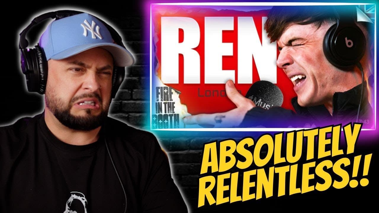 Vocalist Loses His Mind Over REN - FIRE IN THE BOOTH